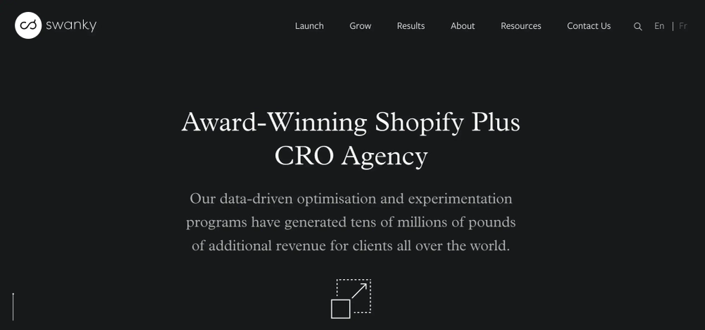 Swanky - CRO agency for Shopify Plus