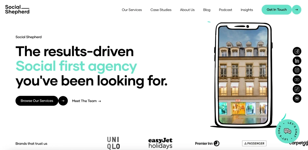 The Social Shepherd - Best Large Social Media Agency in the UK