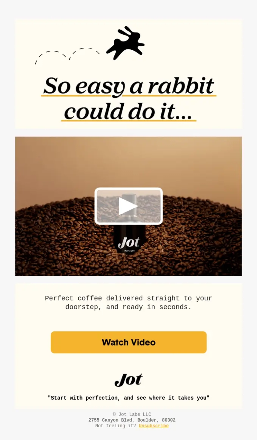 Video email marketing examples
