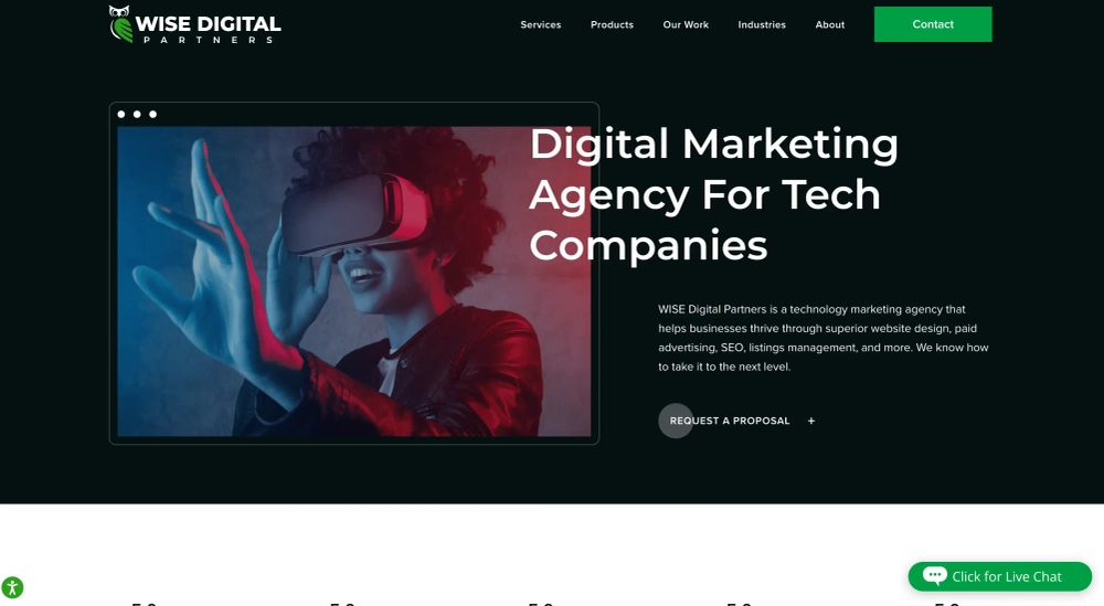 WISE Digital Partners Top 13 Technology Marketing Agencies in the U.S.