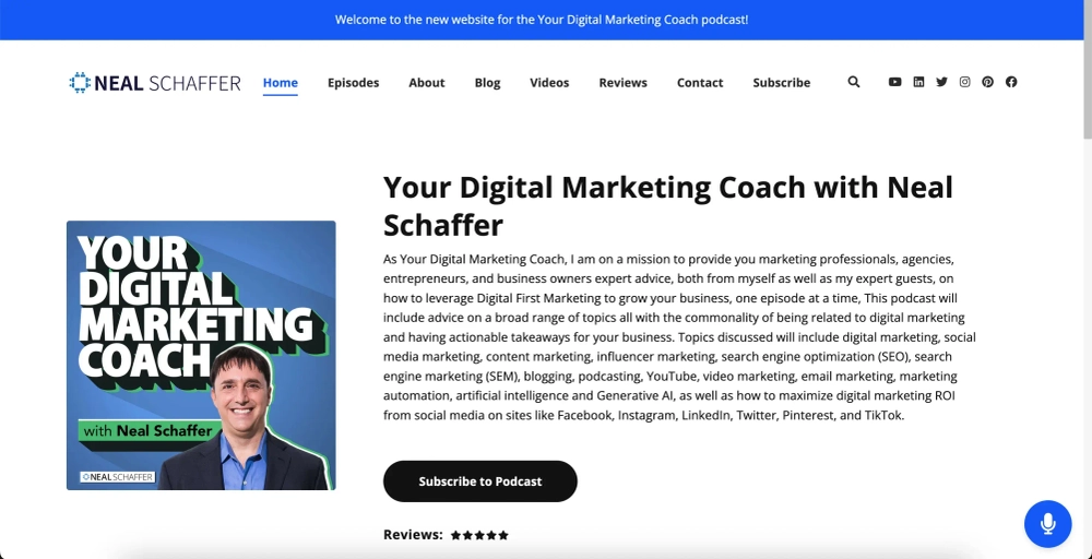 Your Digital Marketing Coach Best 13 Marketing Podcasts