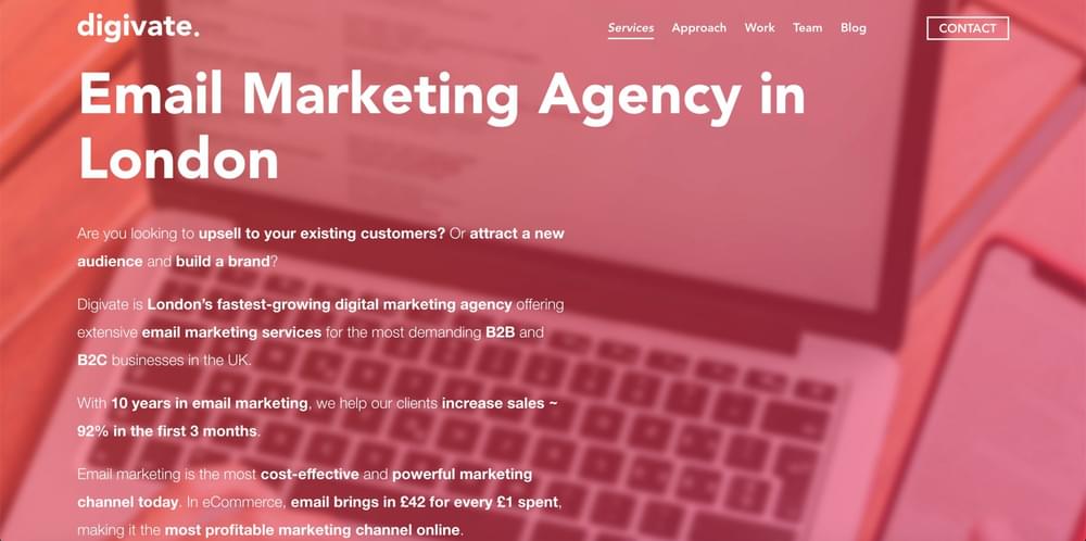 eCommerce Email Marketing Agency London - Digivate