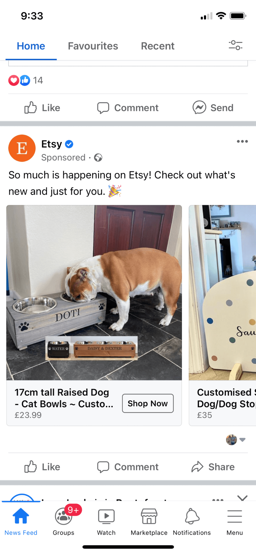 Retargeting ad examples ecommerce brand