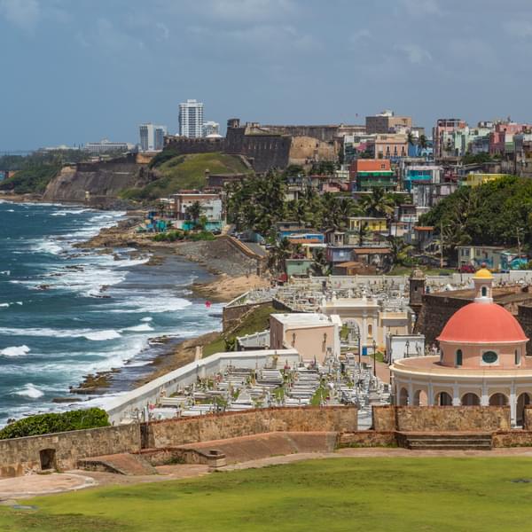 he Santa María Magdalena de Pazzis Cemetery in San Juan, Puerto Rico is one of the island's most famous landmarks.