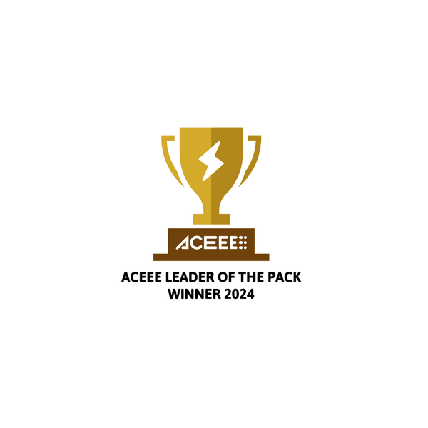 Graphic of ACEEE's Leader of the Pack Award 2024