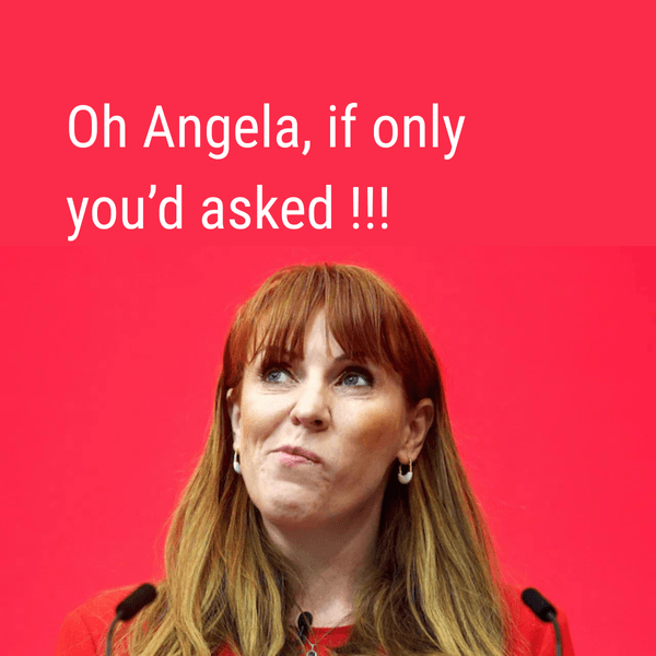 Be less Angela! Don't get in controversy over property tax