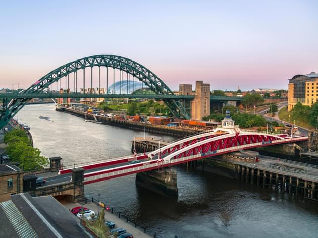 Newcastle swing bridge