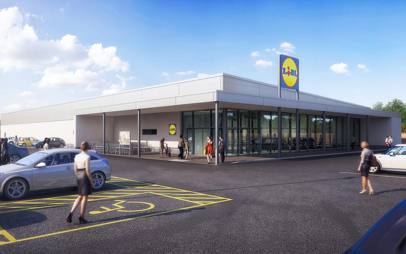 Lidl retail store County Durham hero