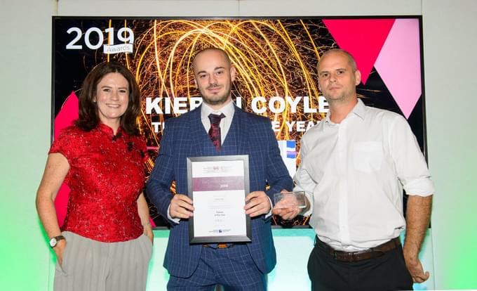 Kieron Coyle Hydrock Cardiff G4C award winner