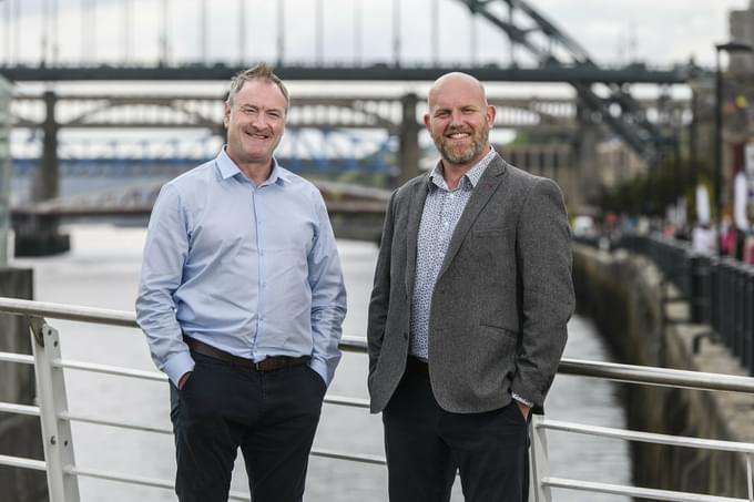Kevin McKeown and Chris Chennell in Newcastle