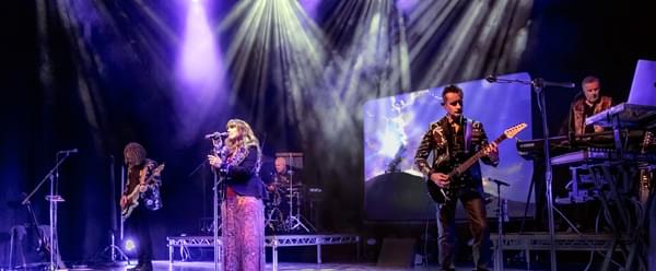 An image of the Cloudbusting band on stage