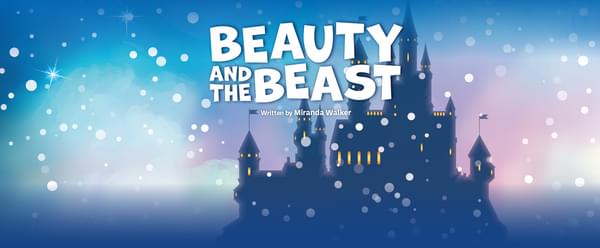 Wide angle temporary artwork for The Roses' pantomime, Beauty and the Beast