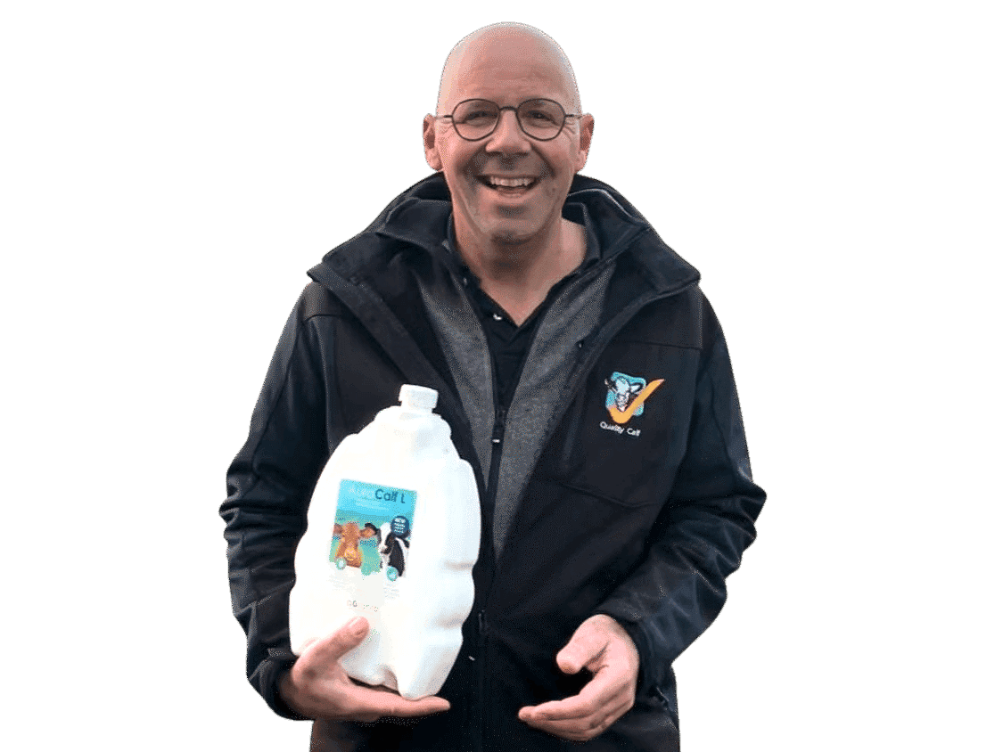Jurgen Verheijen van Quality Calf met AuraCalf de oplossing tegen Crypto