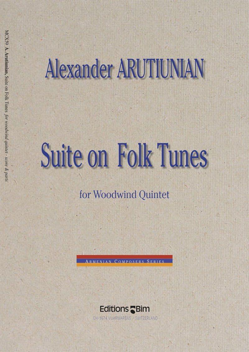 Arutiunian Alexander Suite On Folk Tunes Mcx59