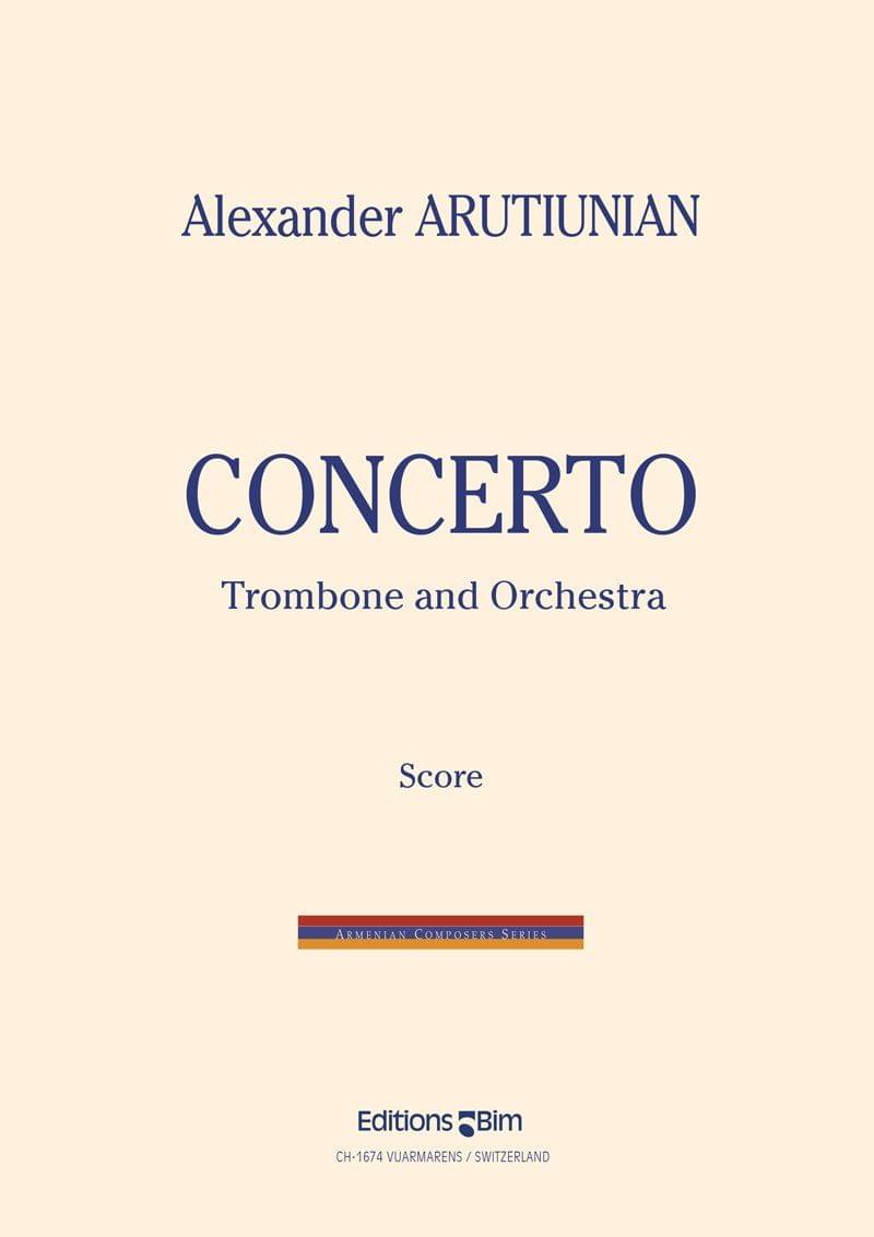 Arutiunian Alexander Trombone Concerto Tb11