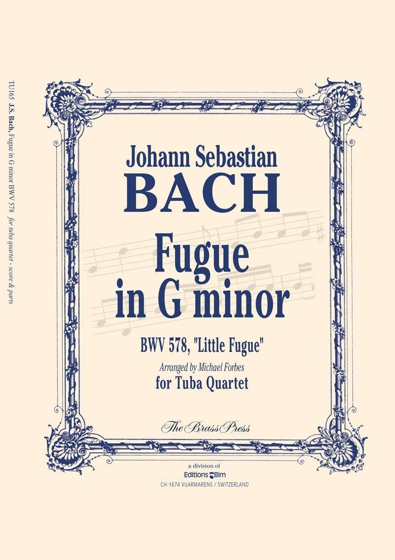 Bach Johann Sebastian Fugue In G Minor Tu165
