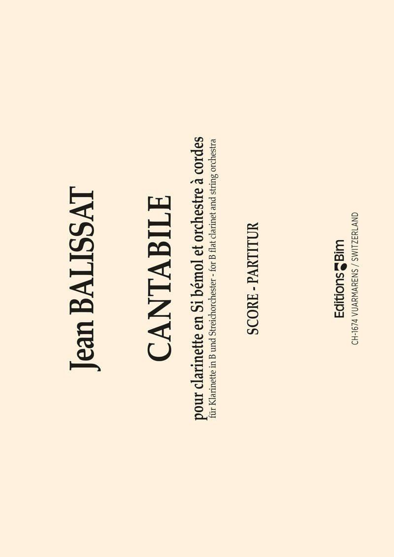 Balissat Jean Cantabile Cl2