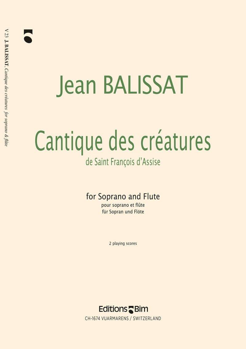 Balissat Jean Cantique Des Creatures V23