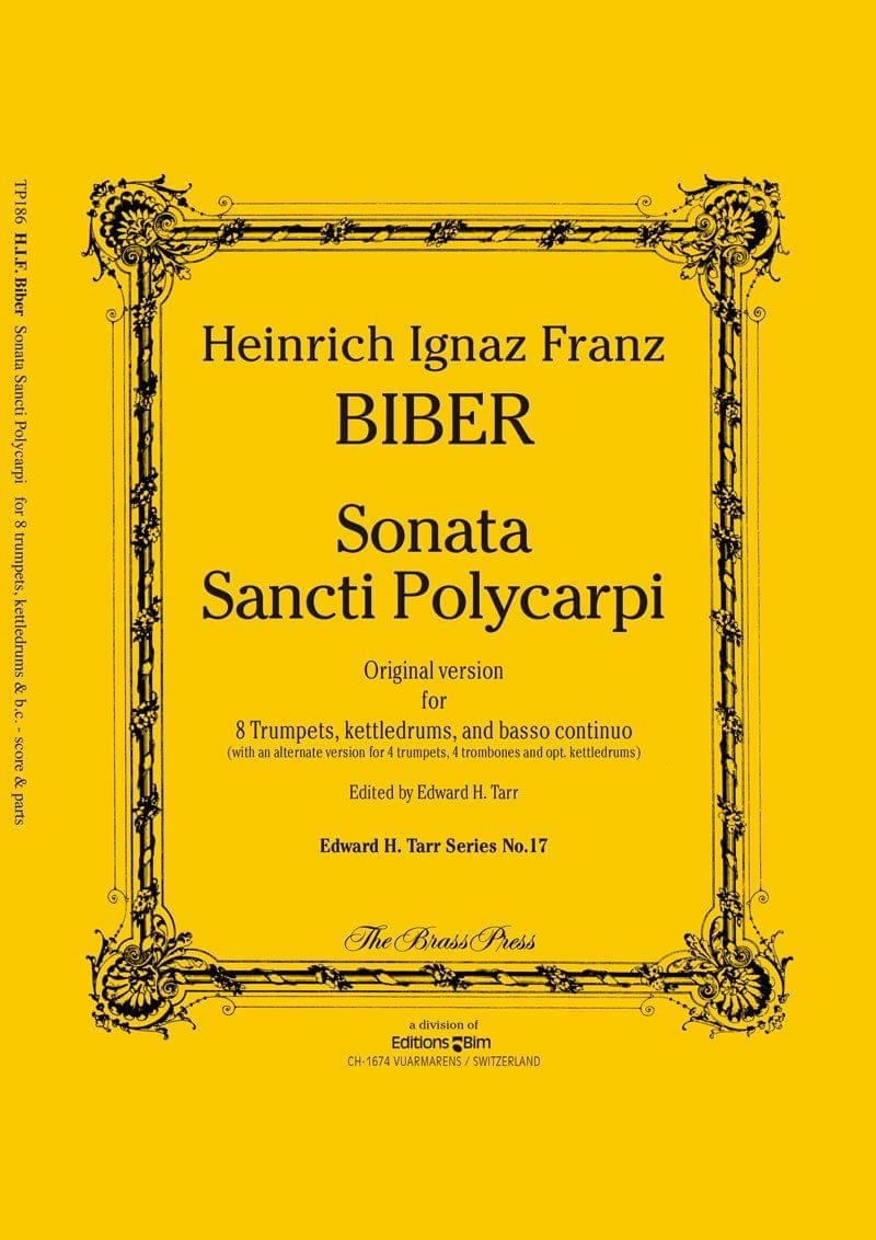 Biber Heinrich Sonata Sancti Polycarpi Tp186