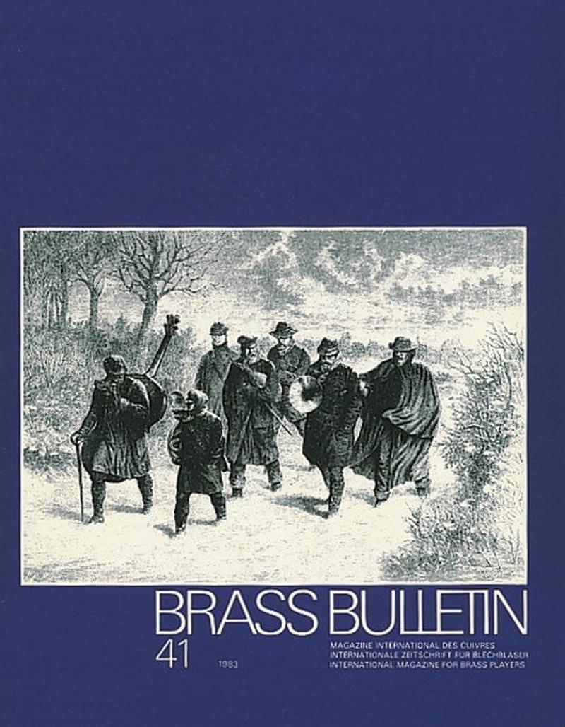 Brass Bulletin No 41 1983