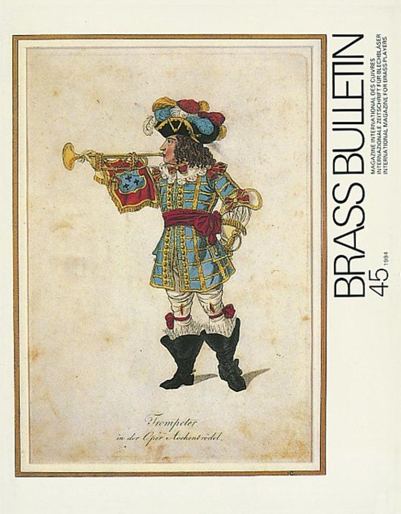 Brass Bulletin No 45 1984