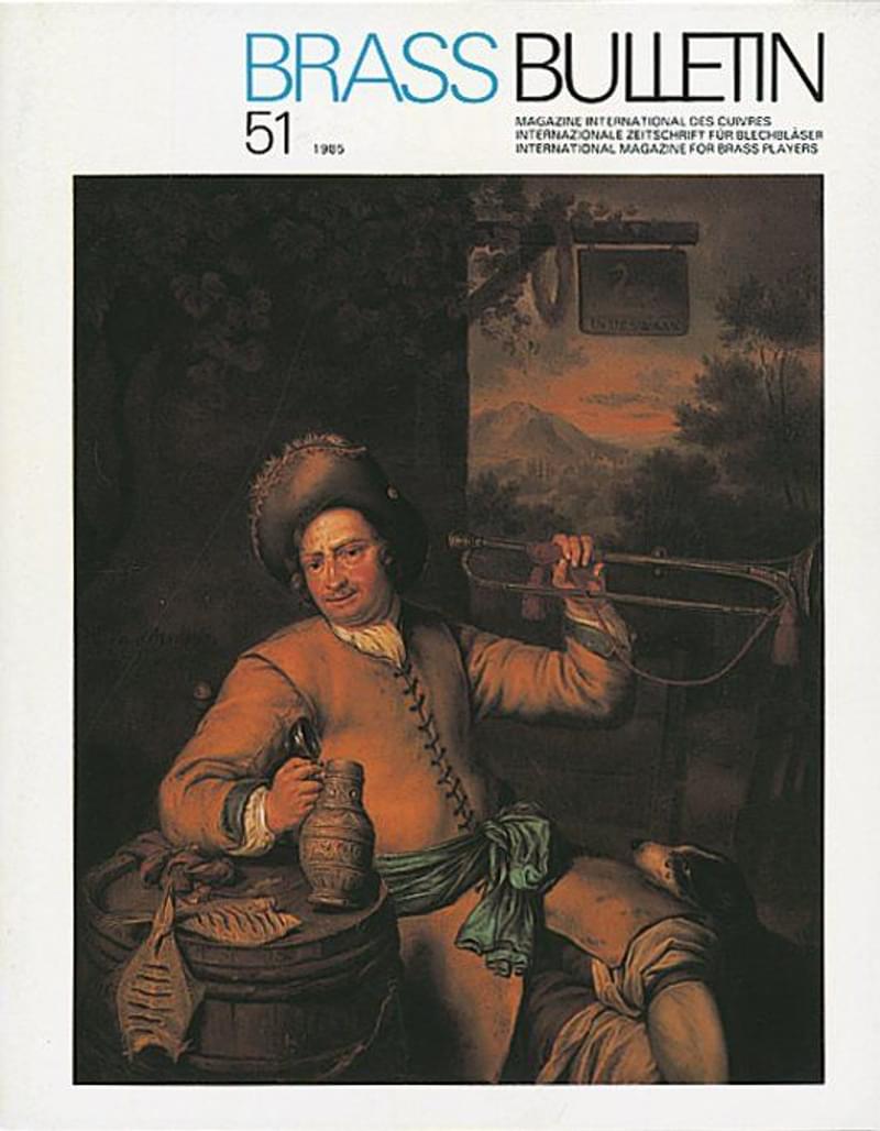 Brass Bulletin No 51 1985