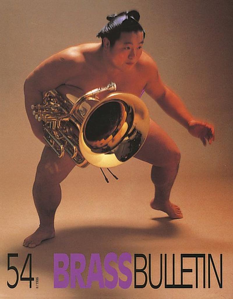 Brass Bulletin No 54 1986
