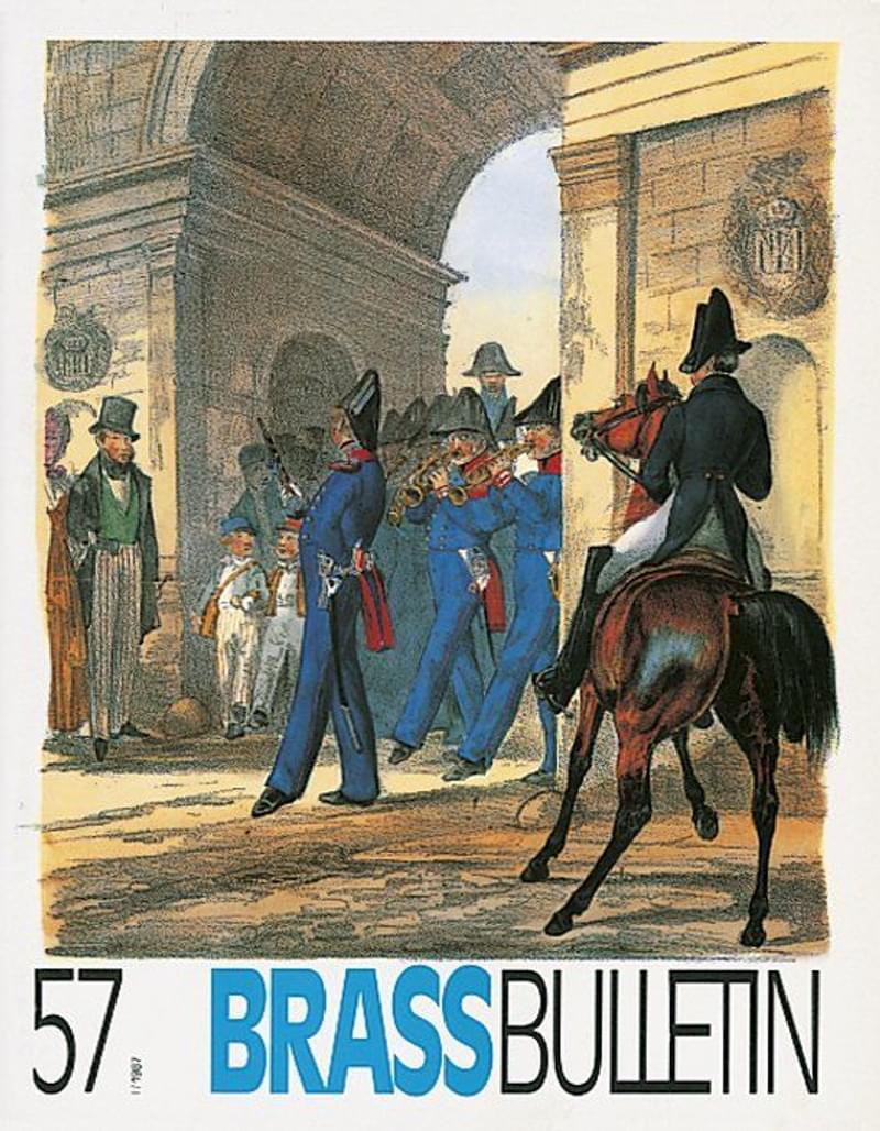 Brass Bulletin No 57 1987