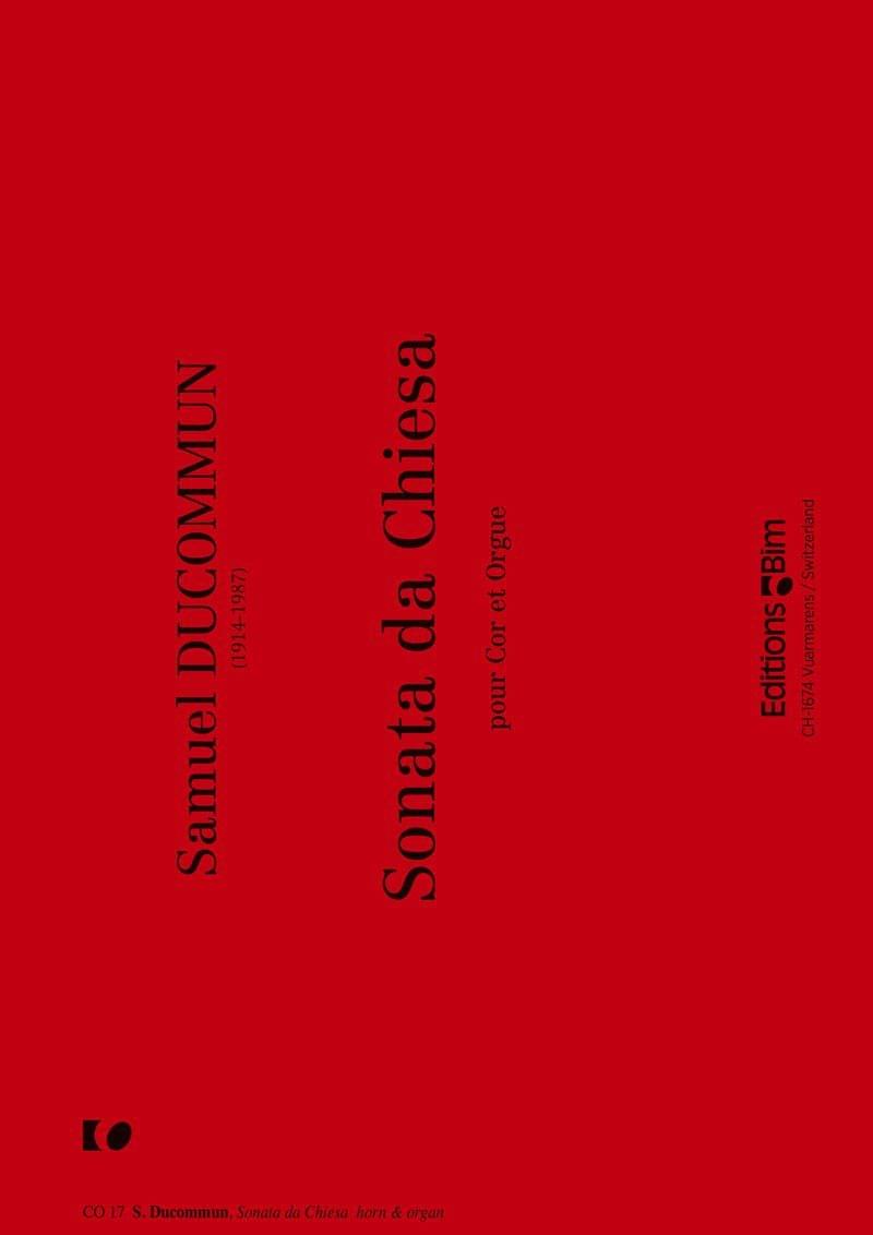 Ducommun Samuel Sonata Da Chiesa Co17