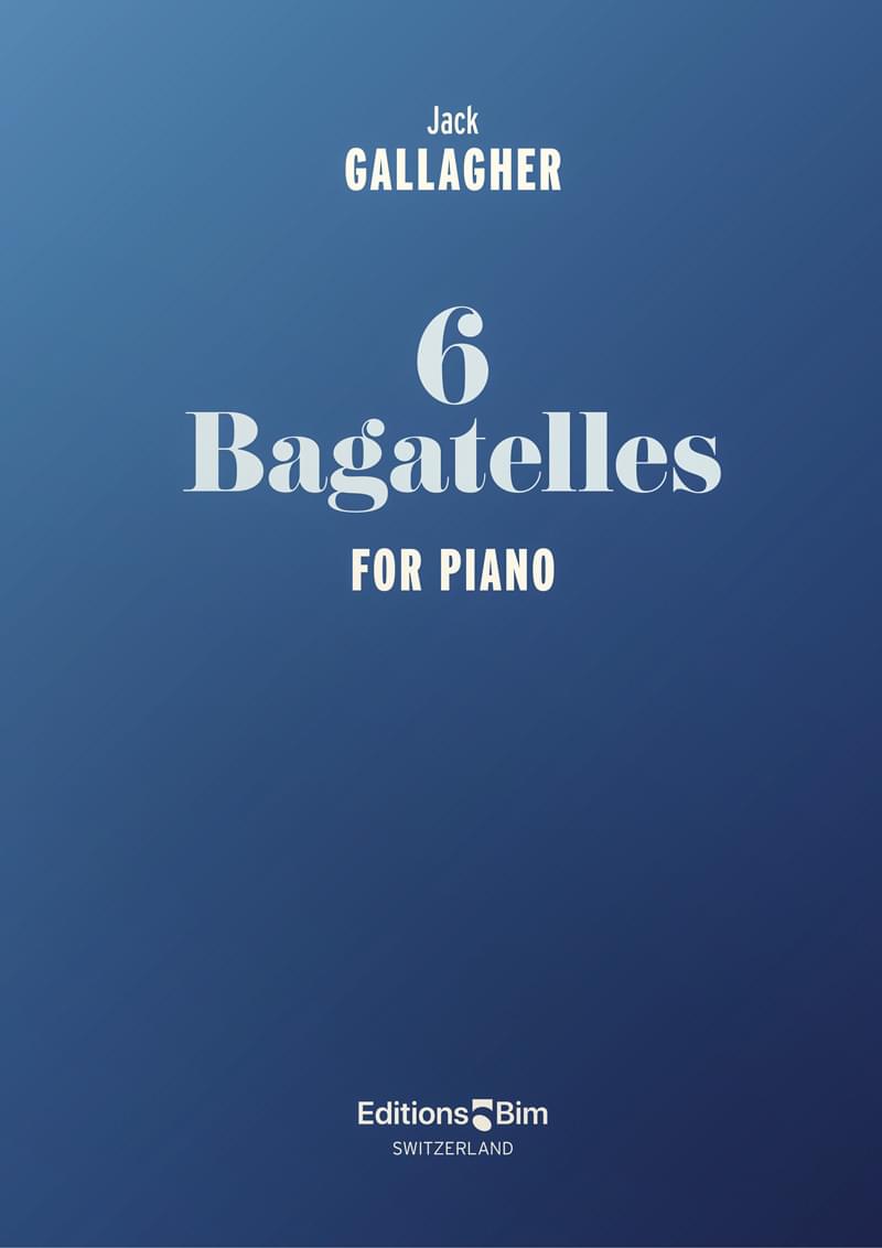 Gallagher Jack 6 Bagatelles Pno13