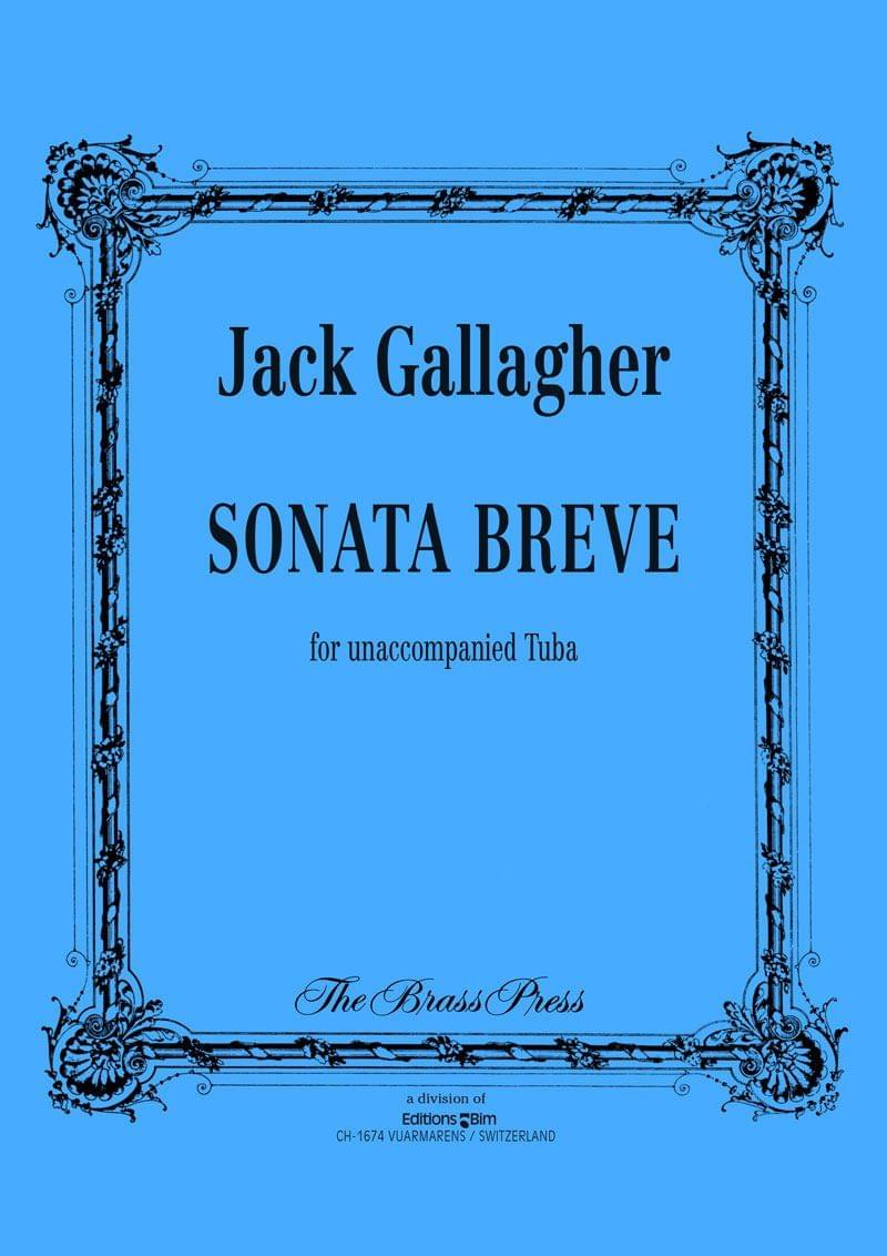 Gallagher Jack Sonata Breve Tuba Tu70