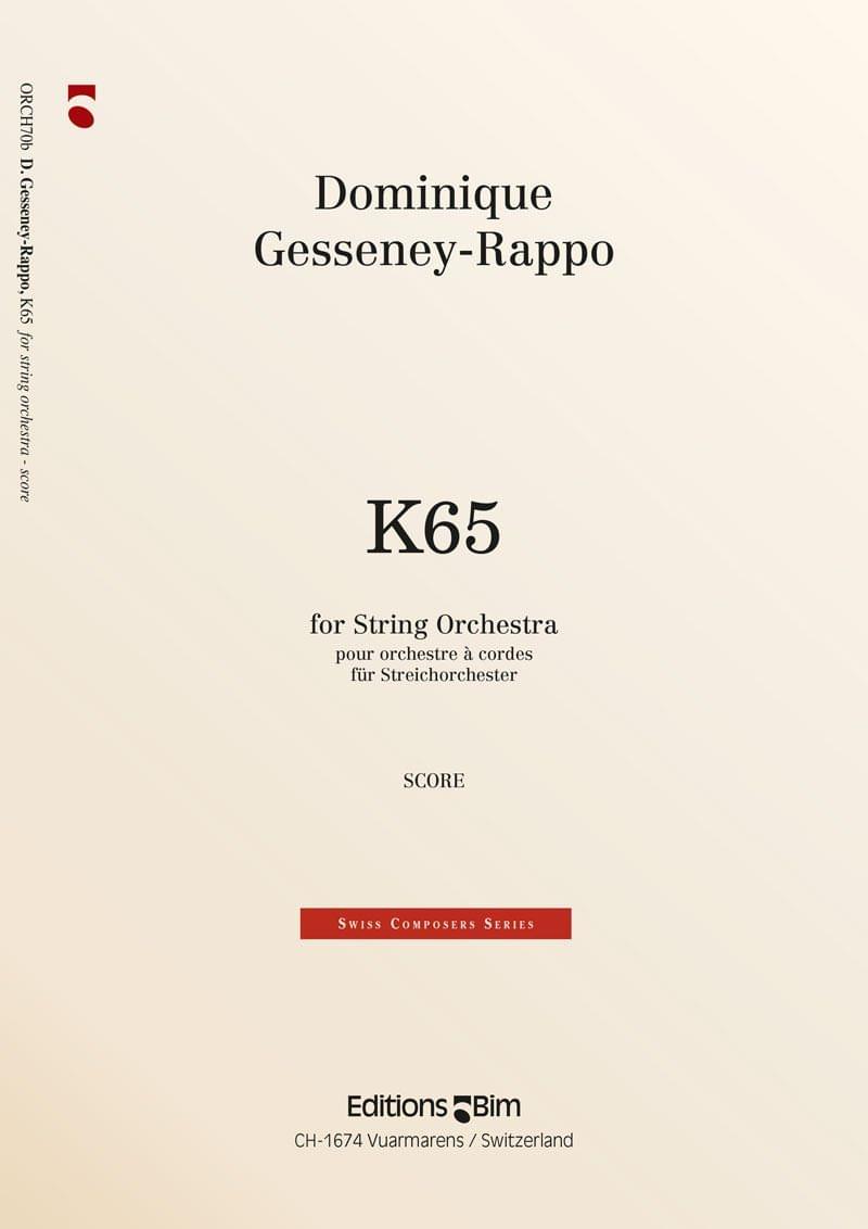 Gesseney Dominique K65 Orch70