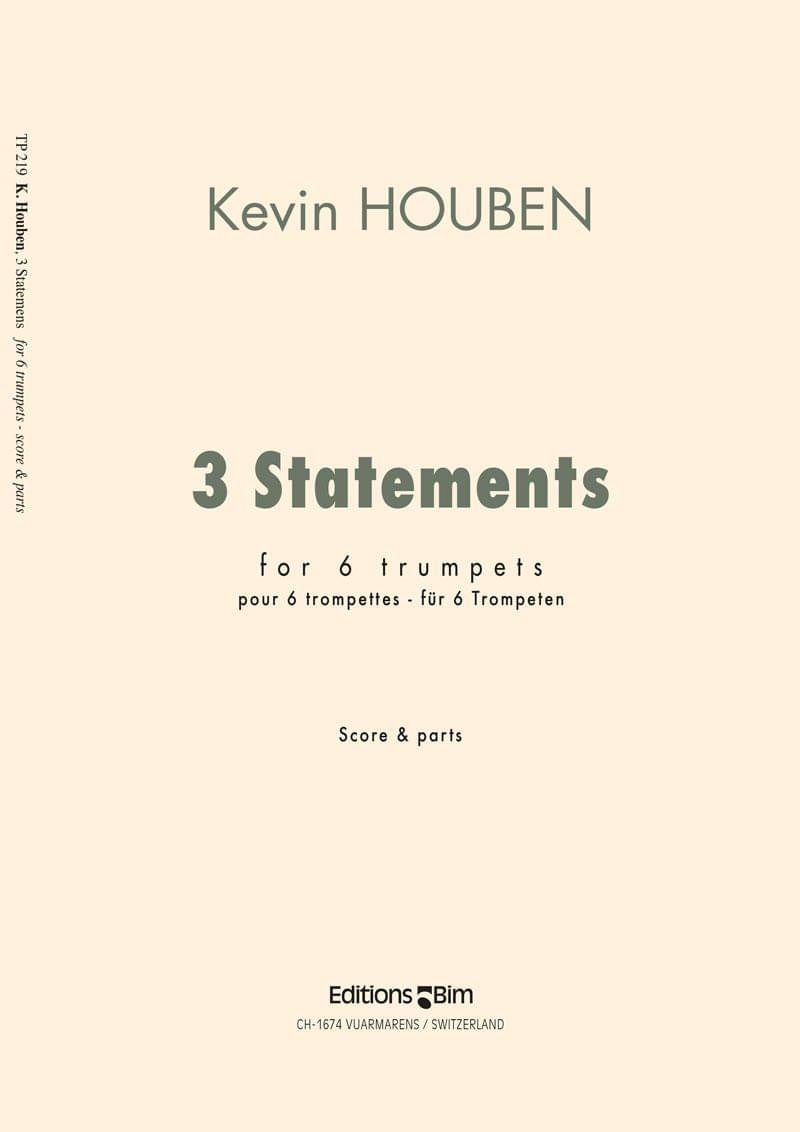 Houben Kevin 3 Statements Tp219