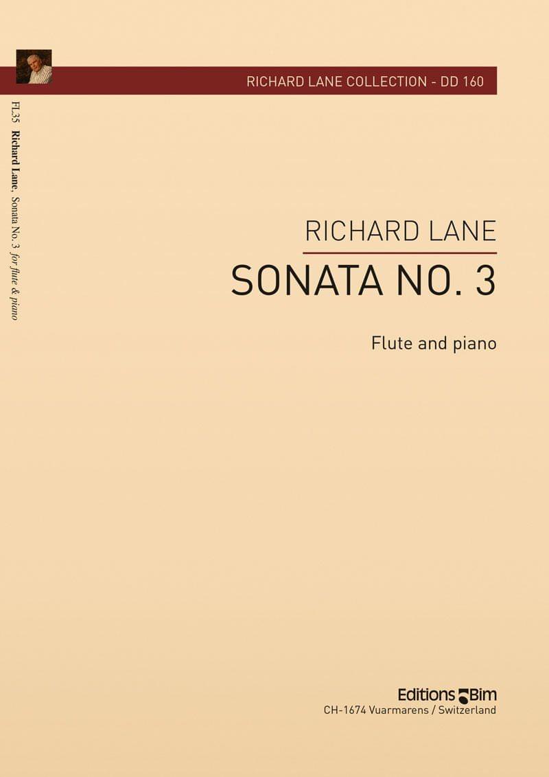 Lane Richard Flute Sonata No 3 Fl35
