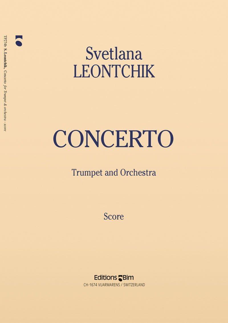 Leontchik Svetlana Trumpet Concerto Tp274