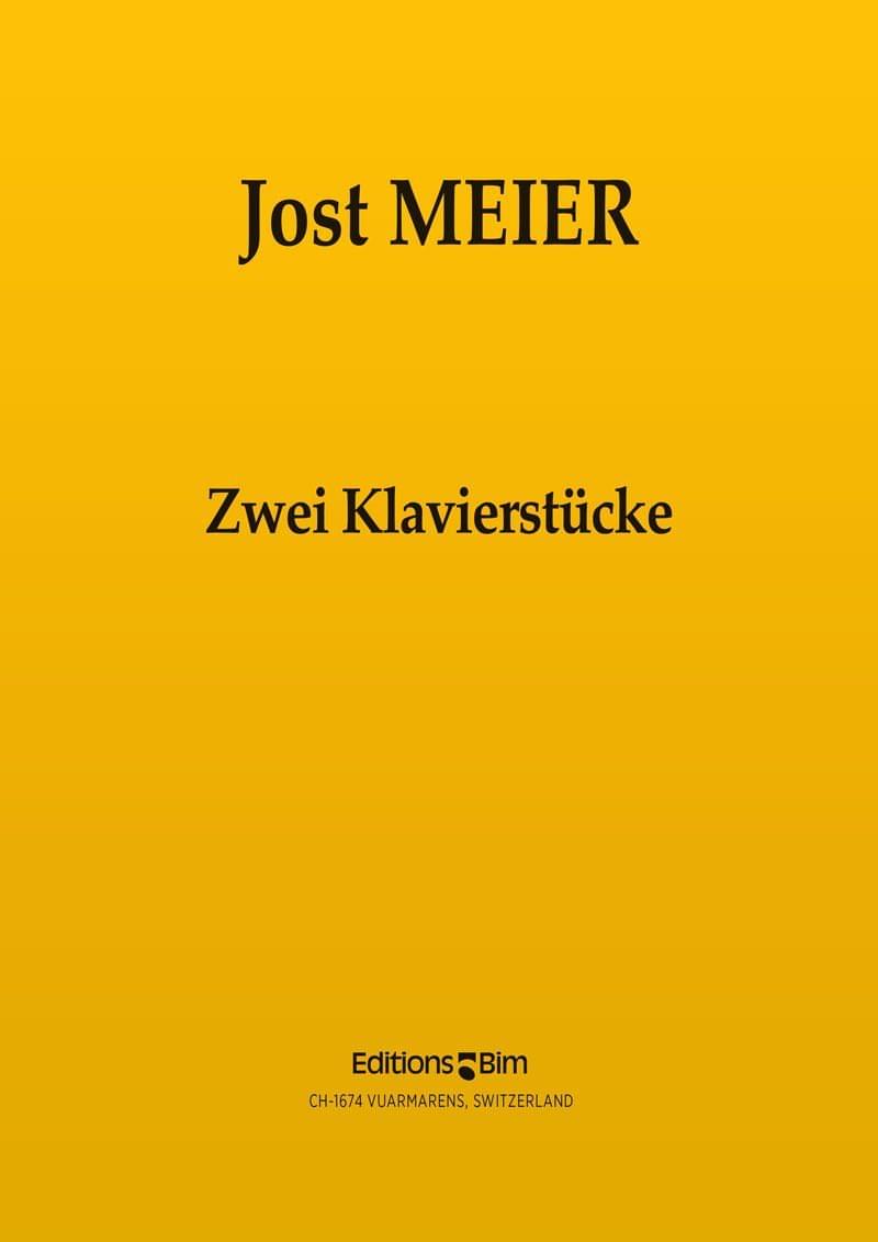 Meier Jost 2 Klavierstuecke Pno5