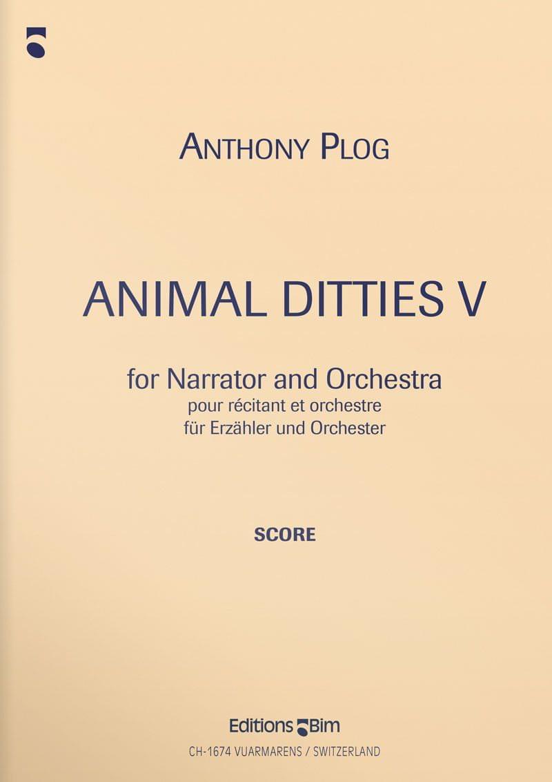 Plog Anthony Animal Ditties V Orch3