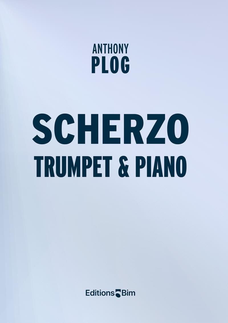 Plog Anthony Scherzo Trumpet Piano Tp314