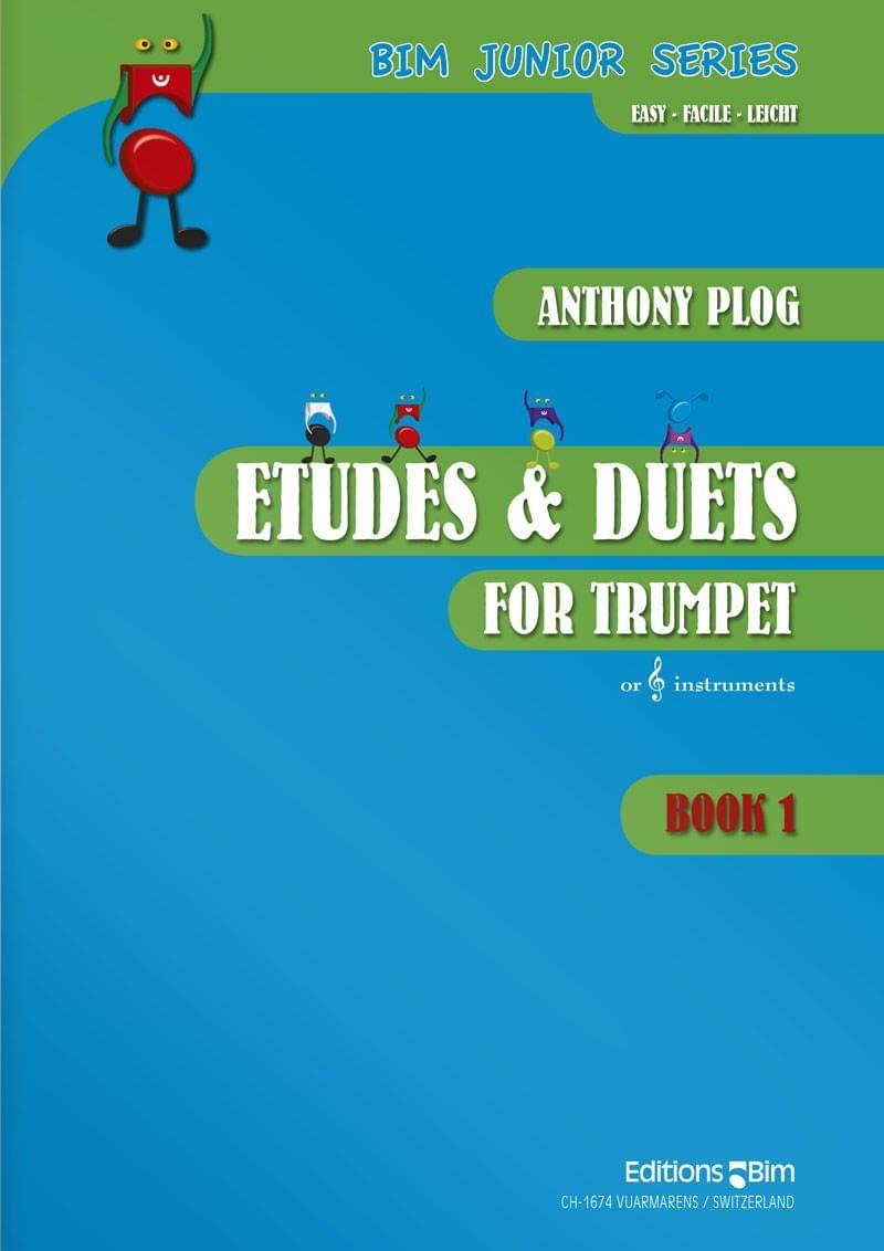 Plog Anthony Trumpet Etudes Duets Vol 1 Tp53