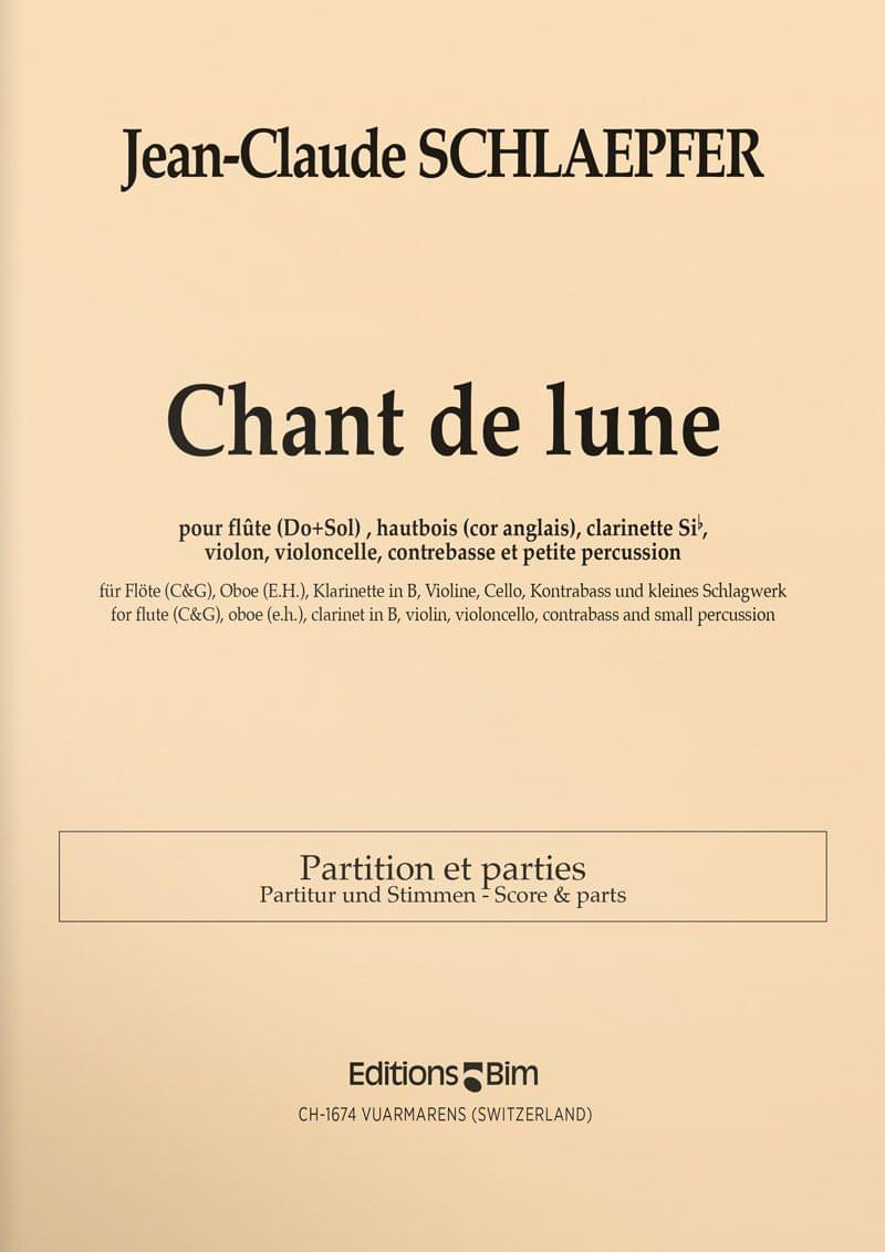 Schlaepfer Jean Claude Chant De Lune Mcx12