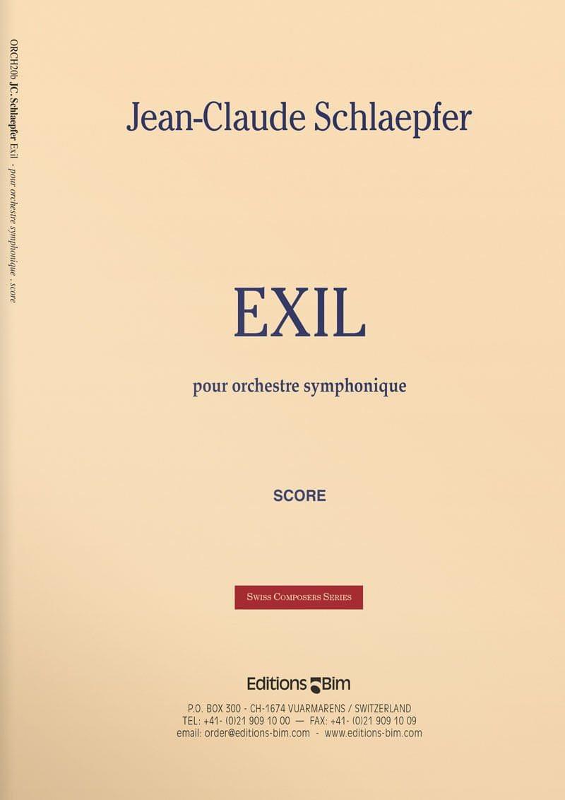 Schlaepfer Jean Claude Exil Orch20