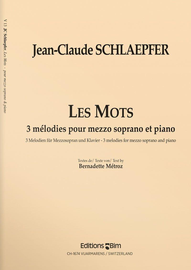 Schlaepfer Jean Claude Les Mots V13