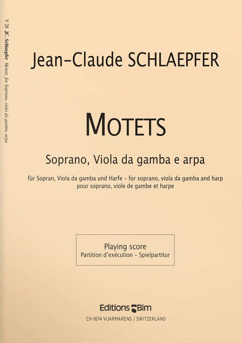Schlaepfer Jean Claude Motets V28