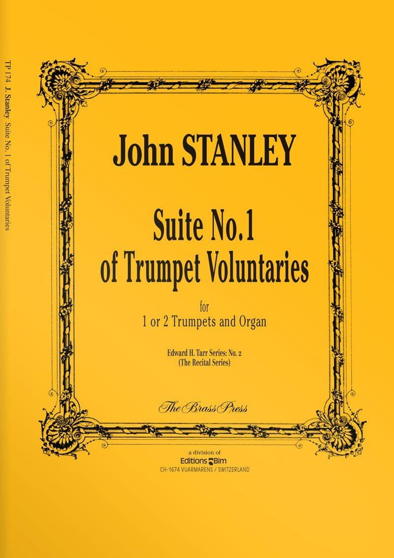 Stanley John Suite No 1 Trumpet Voluntaries Tp174