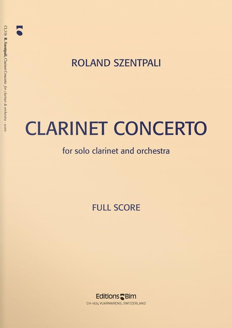 Szentpali Roland Clarinet Concerto Cl31