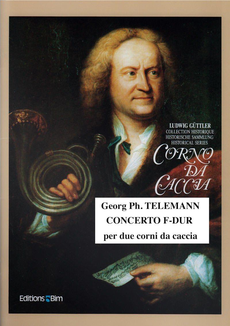 Telemann Georg Concerto F Dur Co8A