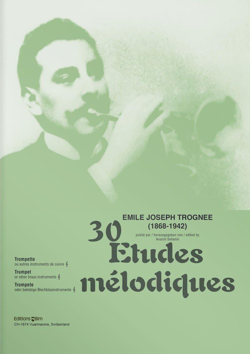 Trognee Emile Joseph 30 Etudes Melodiques Tp14