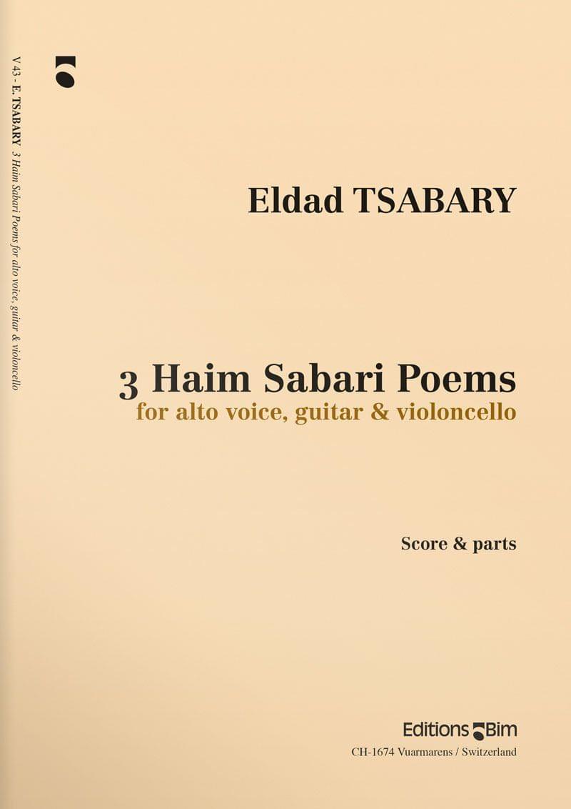 Tsabary Eldad 3 Haim Sabari Poems V43