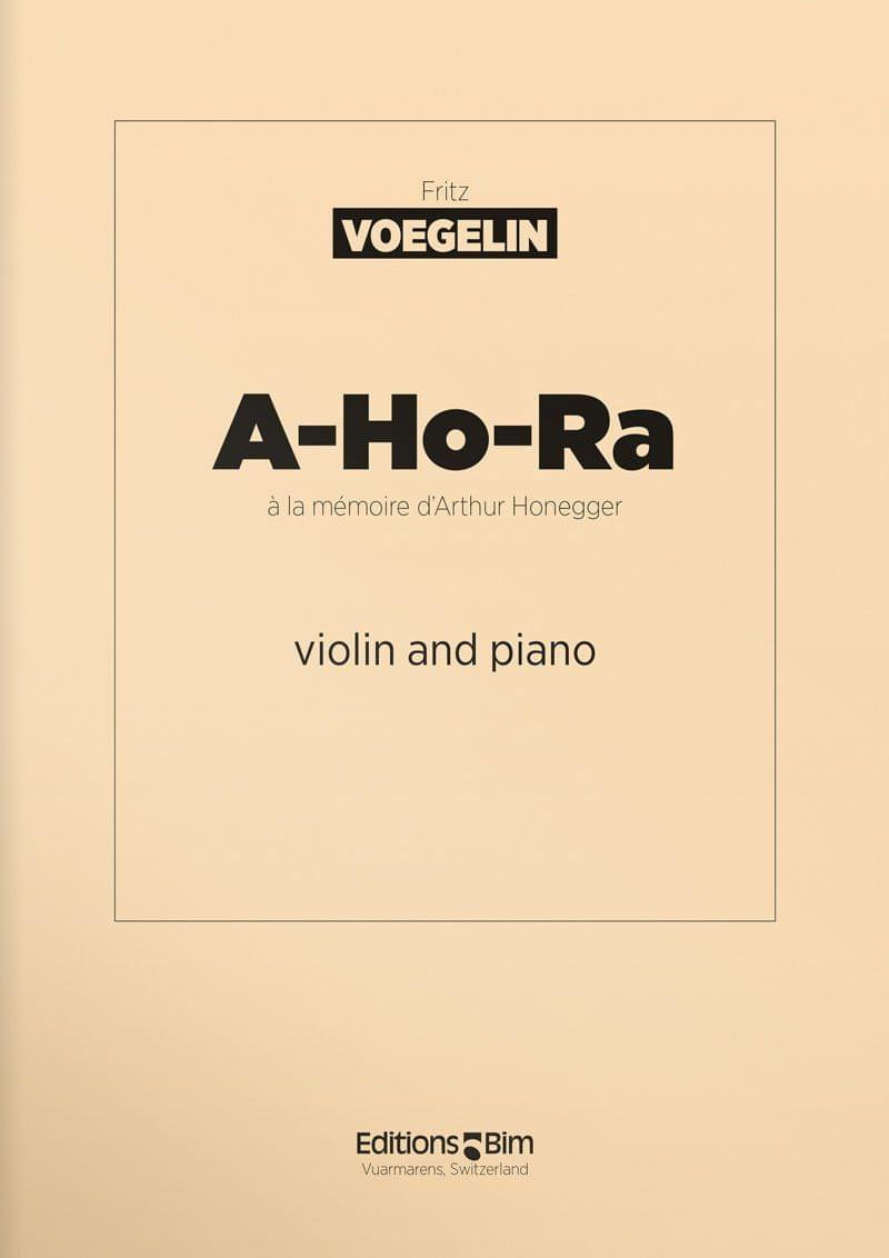 Voegelin Fritz A Ho Ra Vn4
