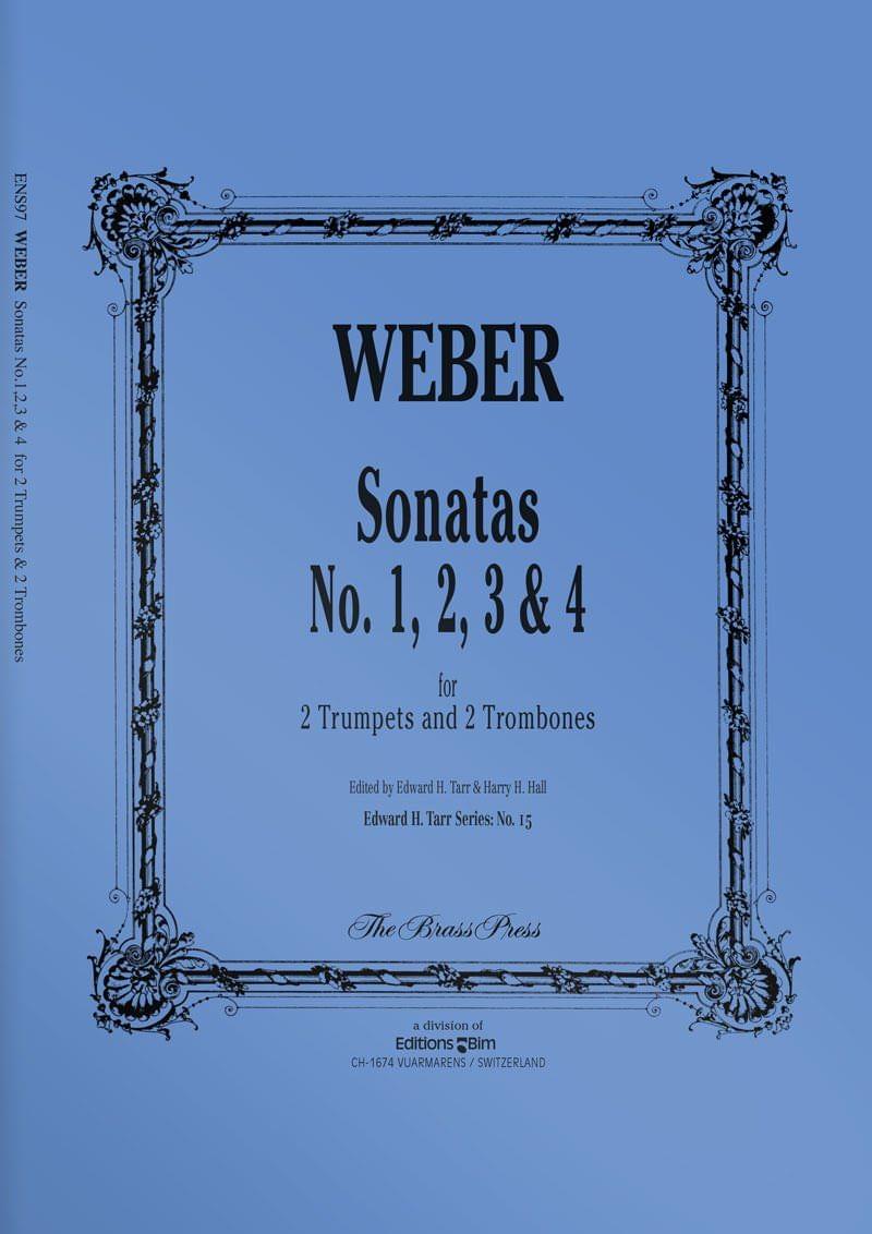 Weber Sonatas 1 2 3 4 Ens97